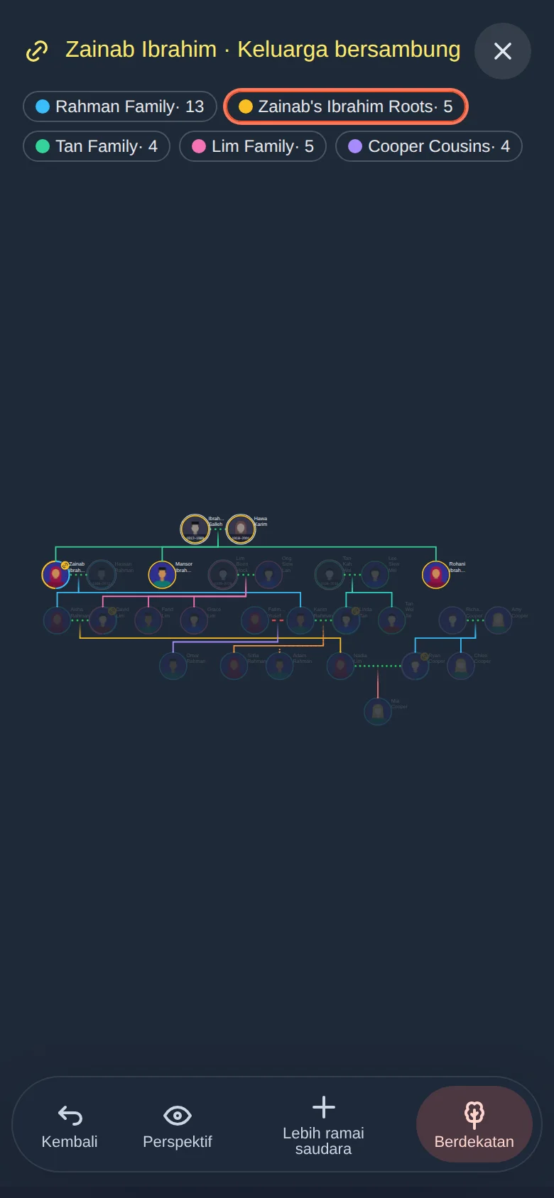 Satu salasilah diserlahkan: Zainab's Ibrahim Roots